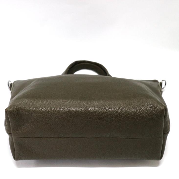 Griesbach – Ada Square Bag aus strukturiertem Leder Farbe Olivgrün - 2