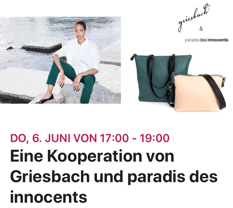 EINLADUNG ZUR PRÄSENTATION bei Paradis des Innocents in Zürich