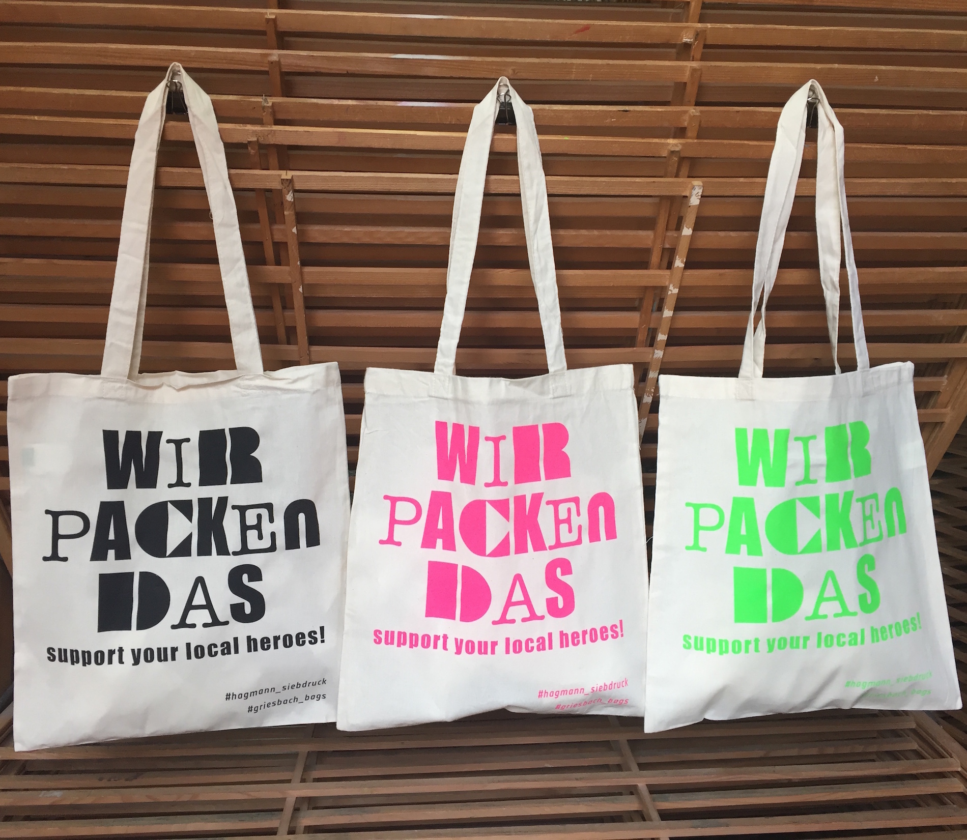 WIR PACKEN DAS - Support your local heroes!