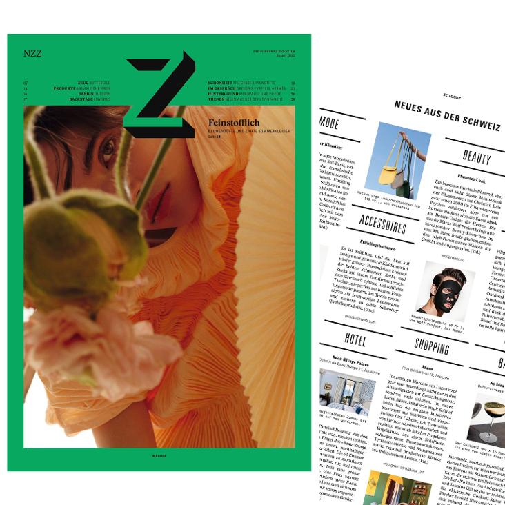 Unsere Phone Bags im Magazin «Z»