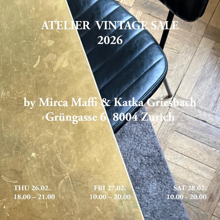 ATELIER VINTAGE SALE 26./27./28. FEBRUAR 2026
