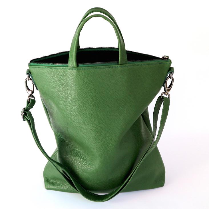 Griesbach – Ada Bag aus strukturiertem Leder Farbe Grün - 1