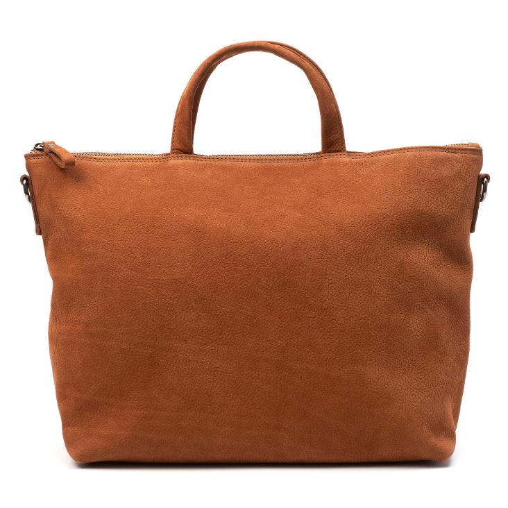 Griesbach – Ada Square Bag aus genarbtem Nubukleder Farbe Rostbraun - 0