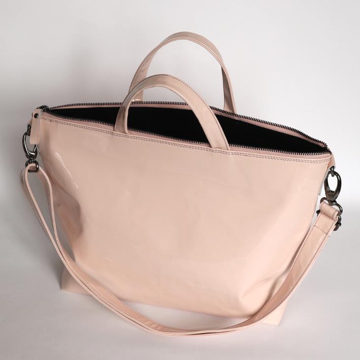 Griesbach – Ada Square Bag aus Lackleder Farbe Rosa - 2
