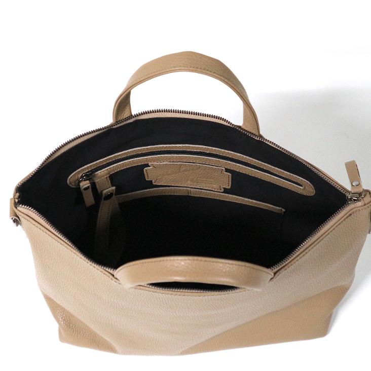 Griesbach – Ada Square Bag aus strukturiertem Leder Farbe Greige - 3