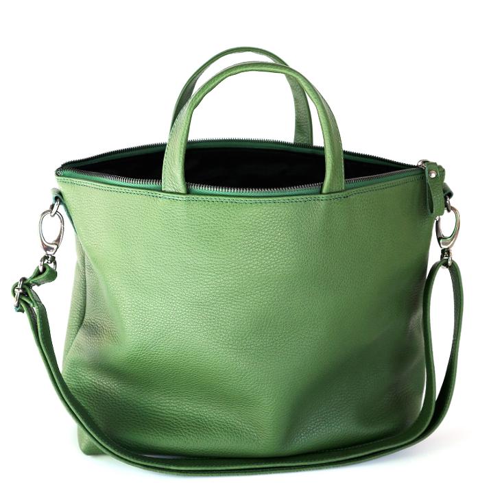 Griesbach – Ada Square Bag aus strukturiertem Leder Farbe Grün - 1