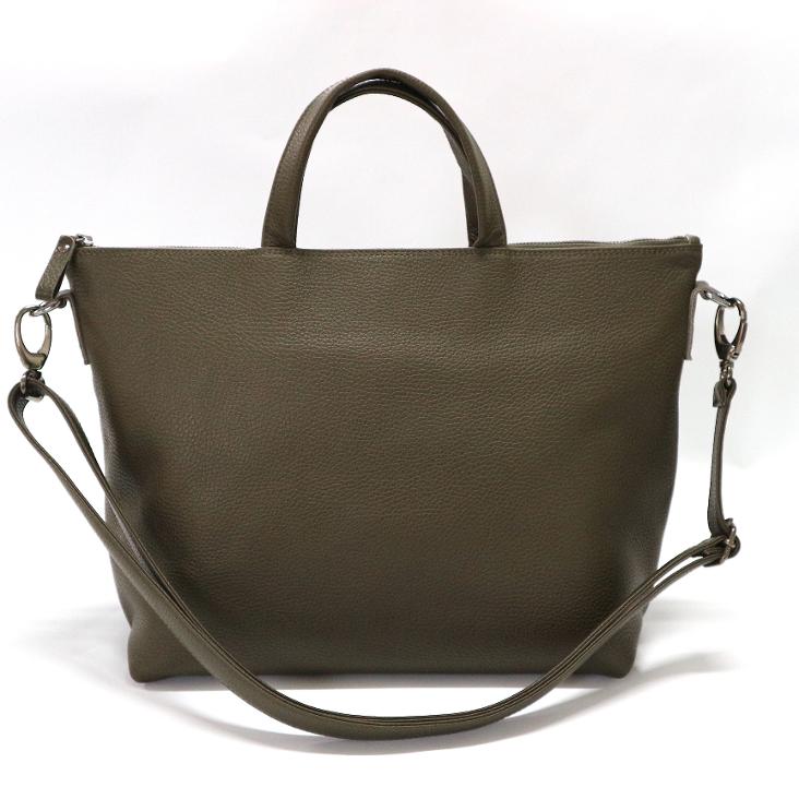 Griesbach – Ada Square Bag aus strukturiertem Leder Farbe Olivgrün - 0
