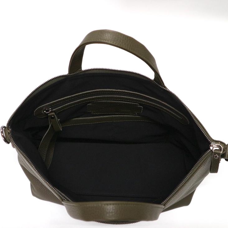 Griesbach – Ada Square Bag aus strukturiertem Leder Farbe Olivgrün - 3