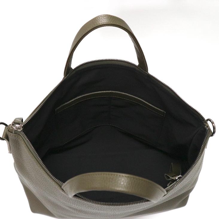 Griesbach – Ada Square Bag aus strukturiertem Leder Farbe Olivgrün - 4