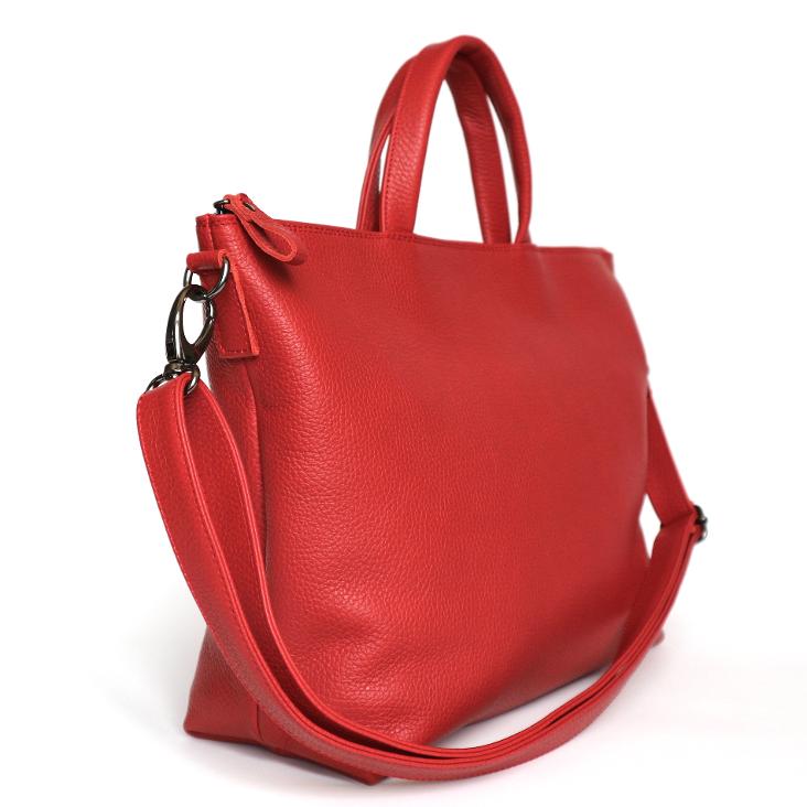 Griesbach – Ada Square Bag aus strukturiertem Leder Farbe Rot - 0