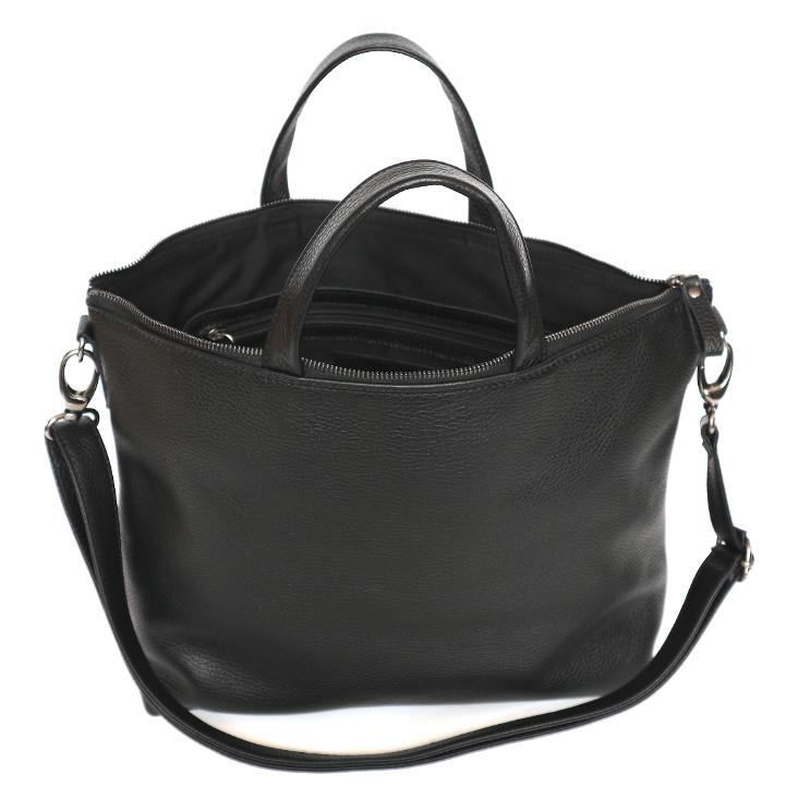 Griesbach – Ada Square Bag aus strukturiertem Leder Farbe Schwarz - 2