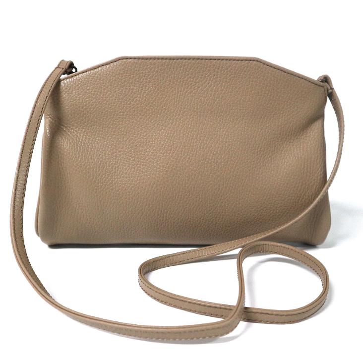 Griesbach - Azra Clutch in strukturiertem Leder Farbe Greige