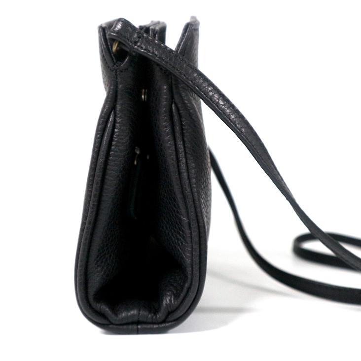 Griesbach - Azra Clutch in strukturiertem Leder Farbe Schwarz - 1