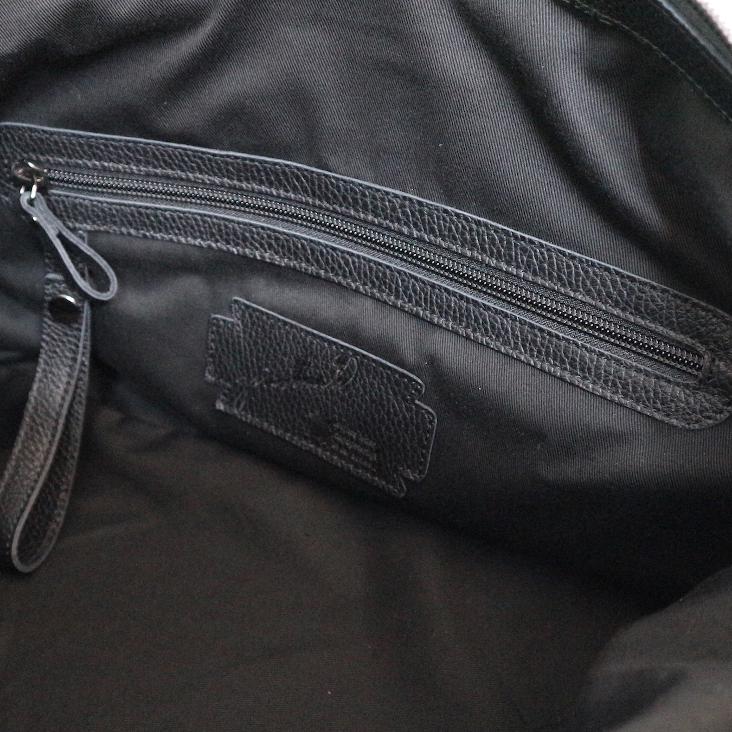 Griesbach – Big Bag aus strukturiertem schwarzem Leder - 2