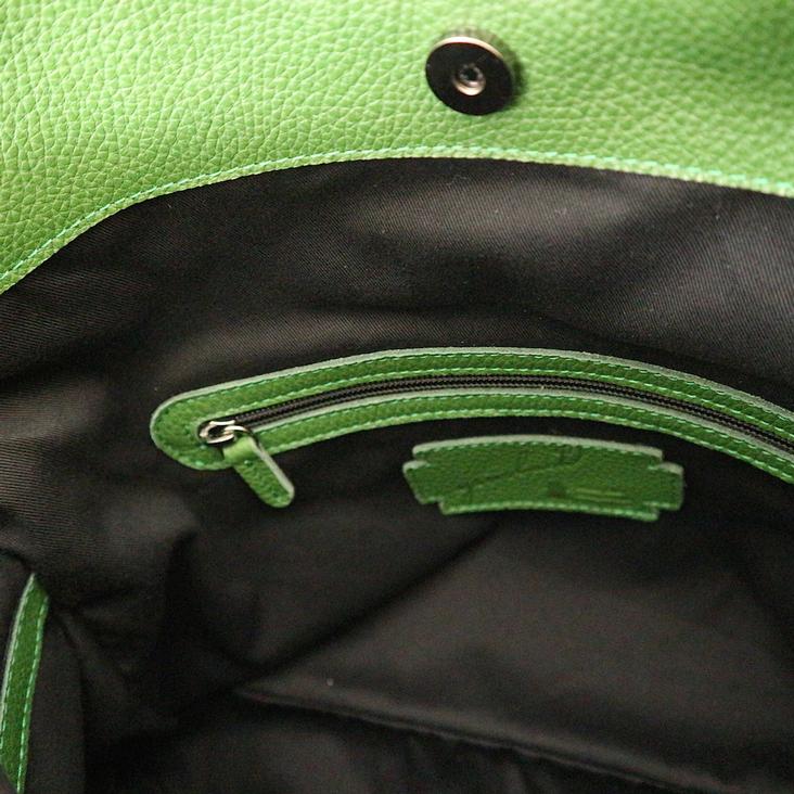 Griesbach – Big Elena Bag aus strukturiertem Leder Farbe Grün - 0