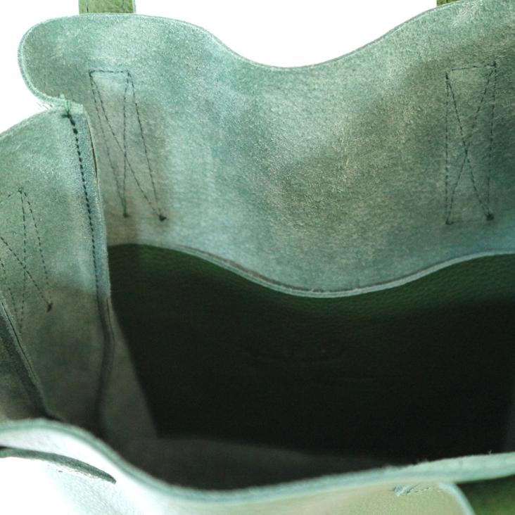 Griesbach – City Tote Bag aus strukturiertem Leder Farbe Grün - 0