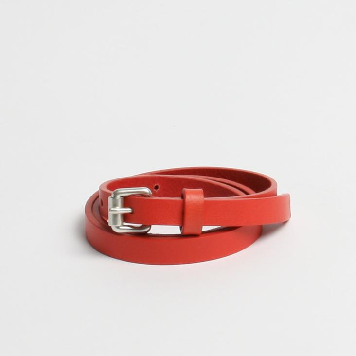 Griesbach – Lilla Belt aus rotem Glattleder