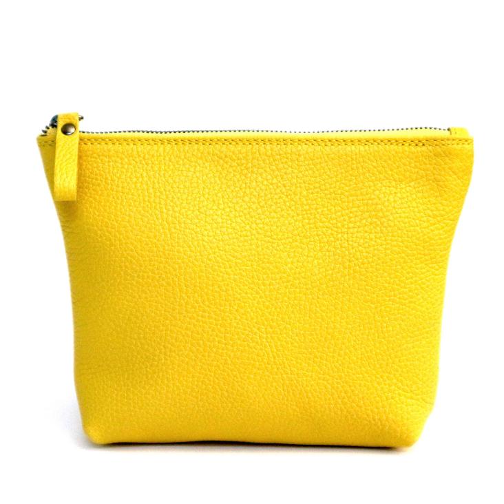 Griesbach – Marina Case aus strukturiertem Leder Farbe Gelb