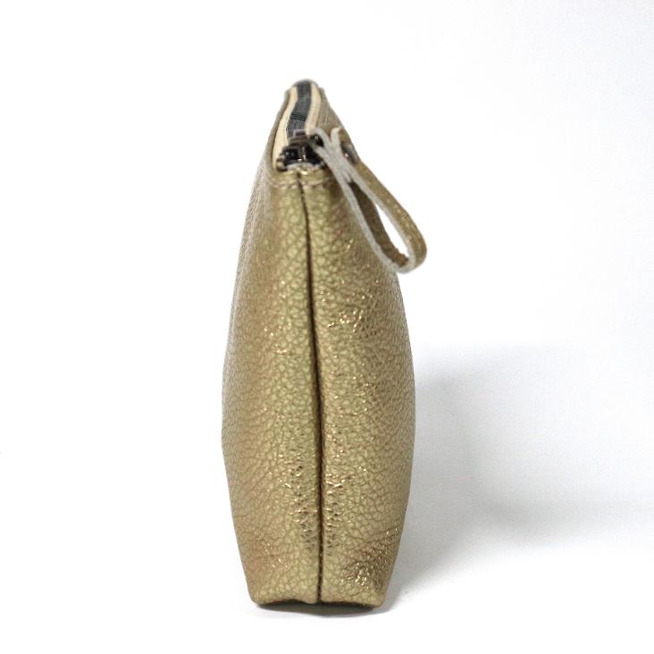 Griesbach - Marina Case aus strukturiertem Leder in Metallic-Optik Farbe Gold - 2