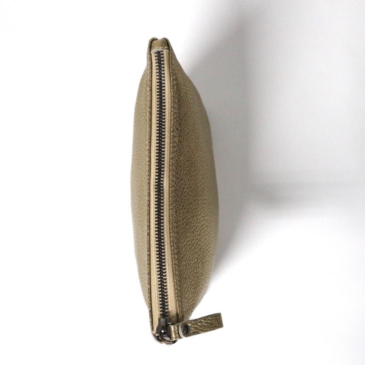 Griesbach - Marina Case aus strukturiertem Leder in Metallic-Optik Farbe Gold - 0