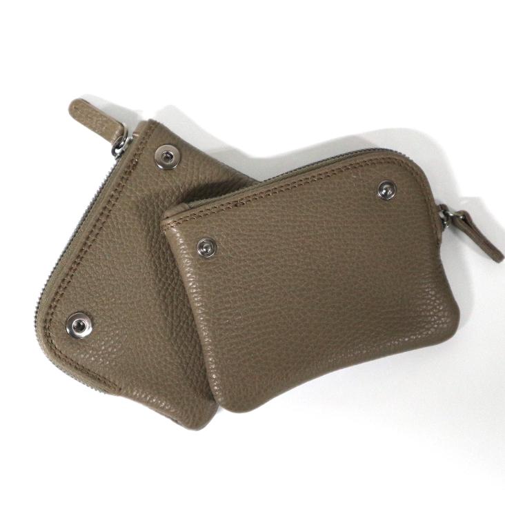 Griesbach – Money Case Double aus strukturiertem Leder Farbe Terra - 2