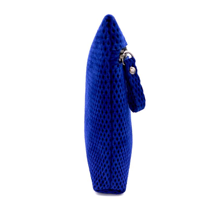 Griesbach – Paros Pouch in perforiertem Veloursleder Farbe Blau - 1