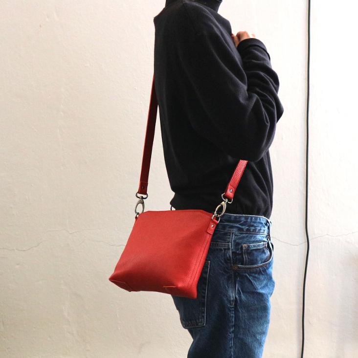 Griesbach – Pepita Bag aus strukturiertem Leder Farbe Rot - 5
