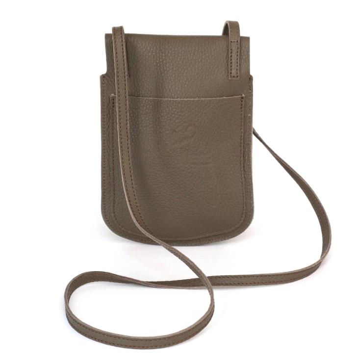 Griesbach – Phone Bag aus genarbtem Leder Farbe Terra - 0