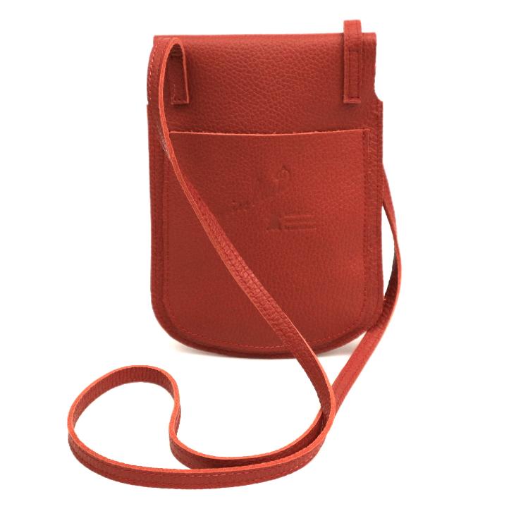 Griesbach – Phone Bag aus strukturiertem Leder Farbe Rot - 0
