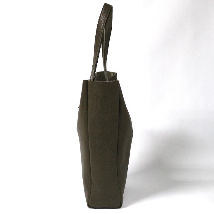 Griesbach – Simple Tote Bag aus strukturiertem Leder Farbe Olivgrün - 1