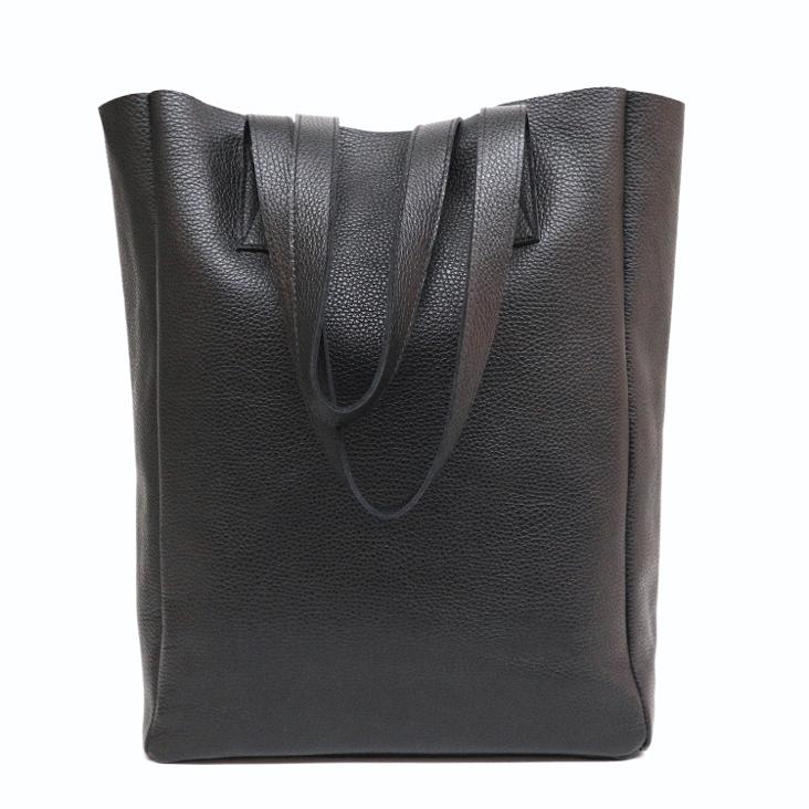 Griesbach – Simple Tote Bag aus strukturiertem Leder Farbe Schwarz