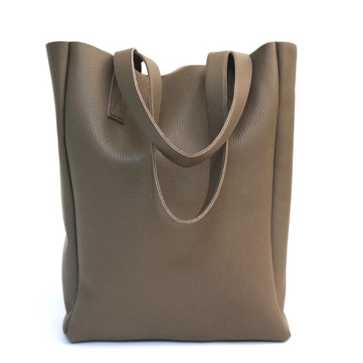 Griesbach – Simple Tote Bag aus strukturiertem Leder Farbe Terra