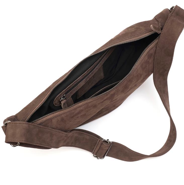 Griesbach – Small Mia Bag in Nubukleder Farbe Dunkelbraun - 1