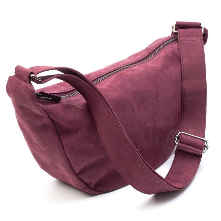 Griesbach – Small Mia Bag in Nubukleder Farbe Weinrot - 0
