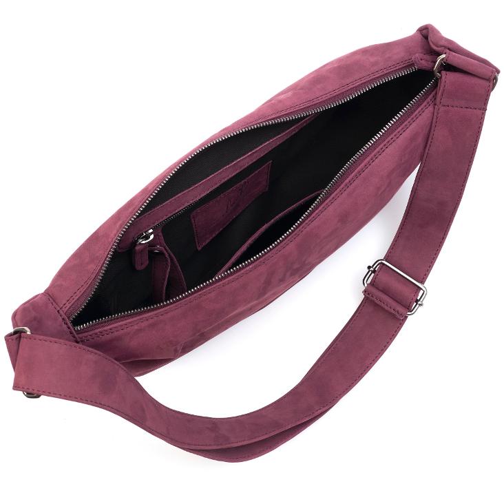 Griesbach – Small Mia Bag in Nubukleder Farbe Weinrot - 1