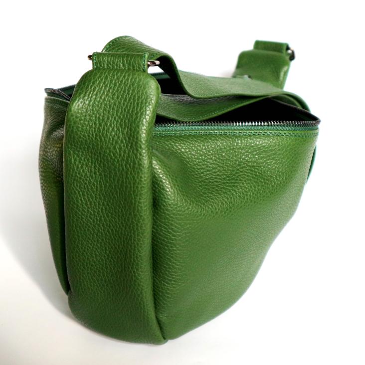 Griesbach – Small Mia Bag in strukturiertem Leder Farbe Grün - 3