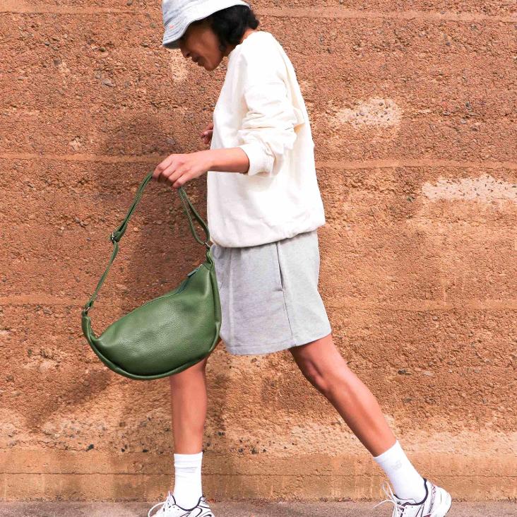 Griesbach – Small Mia Bag in strukturiertem Leder Farbe Grün - 1