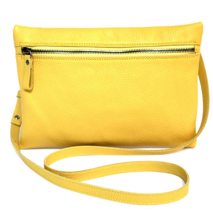 Griesbach – Sunny Bag aus strukturiertem Leder Farbe Gelb