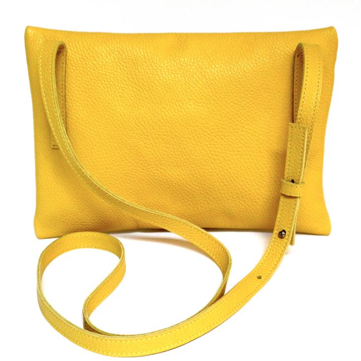 Griesbach – Sunny Bag aus strukturiertem Leder Farbe Gelb - 1