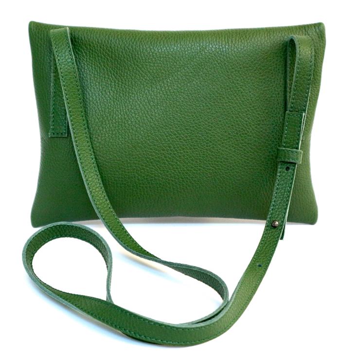 Griesbach – Sunny Bag aus strukturiertem Leder Farbe Grün - 2
