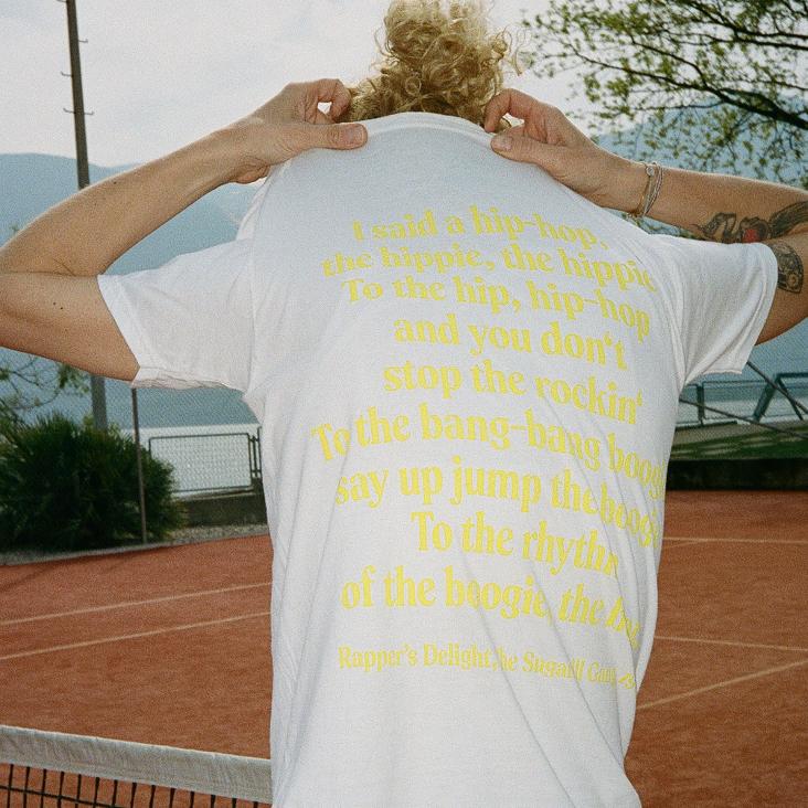 to a T. – LIMITED FIFTY based on a true story T–Shirt `Hip-hop` Farbe Weiss Grösse S